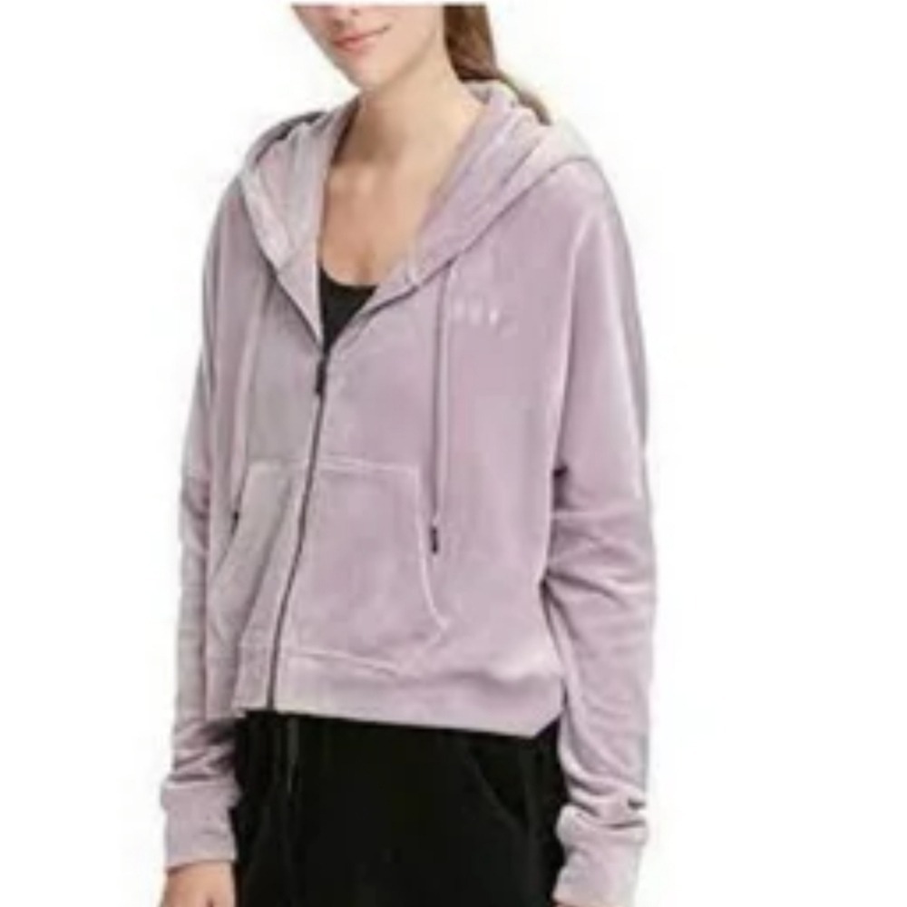 DKNY‎ Teddy Jacket Purple Plush Comfort